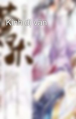 Kinh dị văn