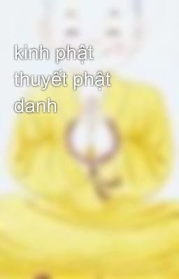 kinh phật thuyết phật danh