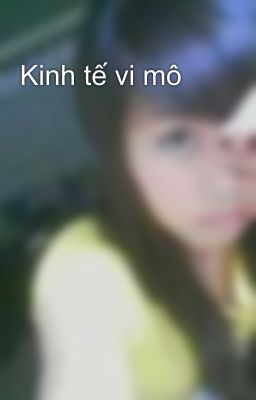 Kinh tế vi mô