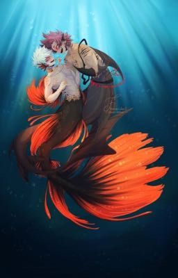 Kiribaku Mermaid/Merman AU 