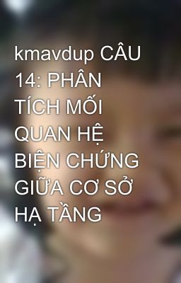 kmavdup CÂU 14: PHÂN TÍCH MỐI QUAN HỆ BIỆN CHỨNG GIỮA CƠ SỞ HẠ TẦNG