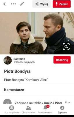 Komisarz Alex Gutek i Piotr 