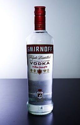 Kopciuszek  z szklanym Smirnoffem