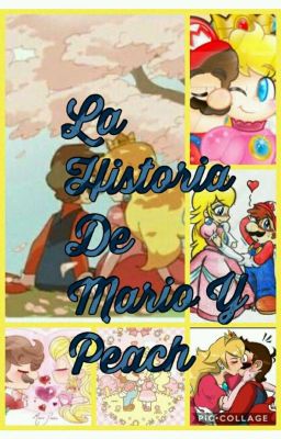 la historia de peach y mario