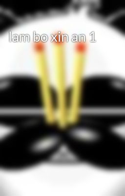 lam bo xin an 1