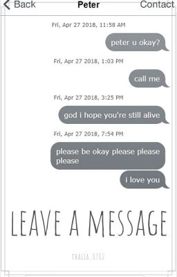 leave a message ¦ marvel