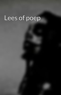 Lees of poep