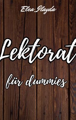 Lektorat für dummies