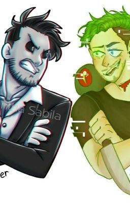 Lethal love-Darkiplier x male reader x Antisepticeye