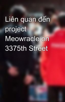 Liên quan đến project Meowracle on 3375th Street