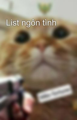 List ngôn tình