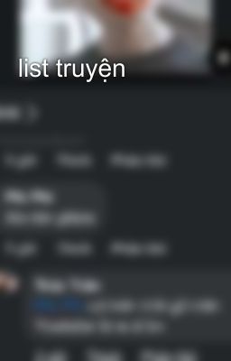 list truyện