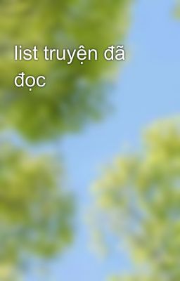 list truyện đã đọc