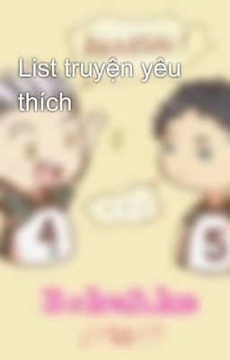 List truyện yêu thích