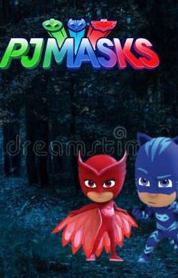 los pj masks en un bosque encantado