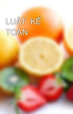 LUẬT  KẾ TOÁN