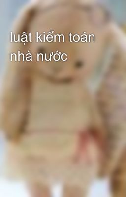 luật kiểm toán nhà nước