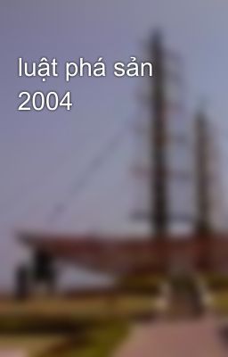 luật phá sản 2004