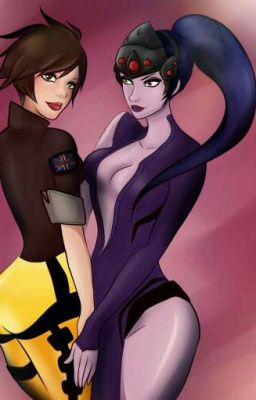 Lucky Gamer: Tracer x Male reader x Widowmaker(one-shot)