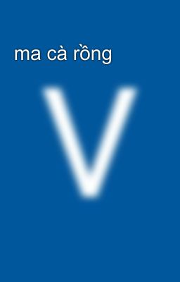 ma cà rồng