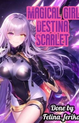 Magical girl Destina Scarlet 