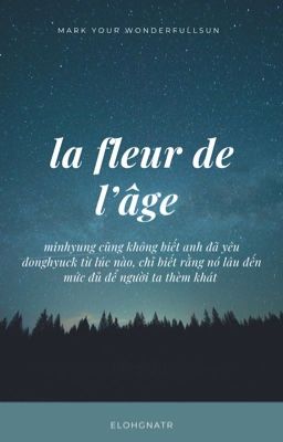 [mahae]•la fleur de l'âge