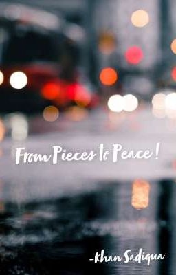 Make Peace With The Pieces ...