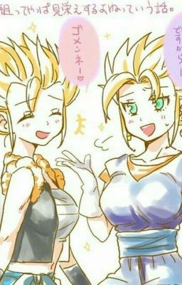 Male Saiyan Reader x Female Vegito X Female Gogeta