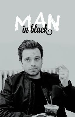 man in black ↯ sebastian stan