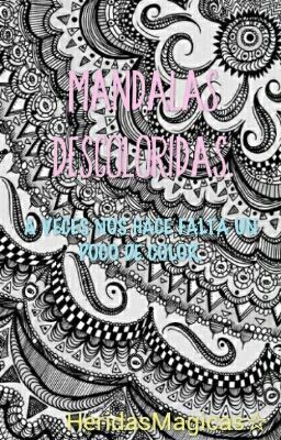 Mandalas descoloridas.