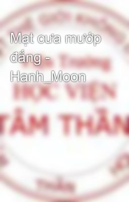 Mạt cưa mướp đắng - Hanh_Moon