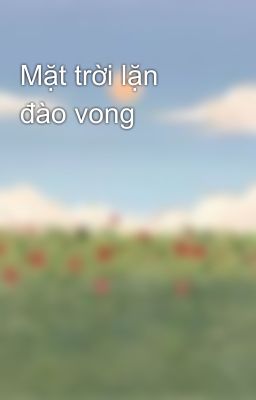 Mặt trời lặn đào vong