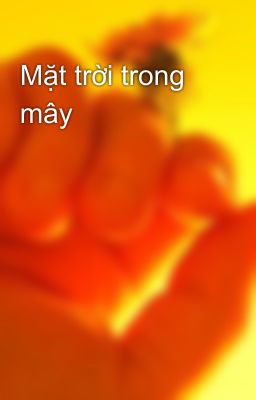 Mặt trời trong mây