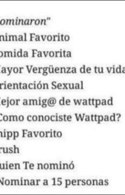 me nominaron