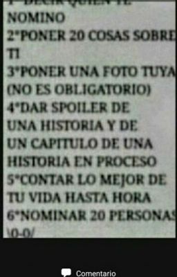 Me nominaron o_o