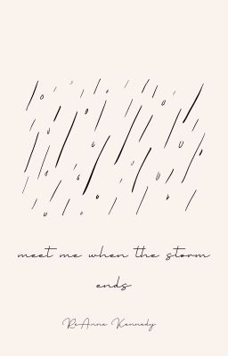 meet me when the storm ends.