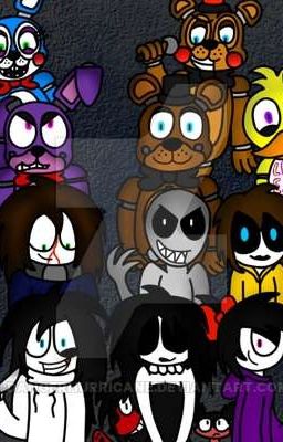 Mein Leben bei Fnaf und Creepypasta. FF