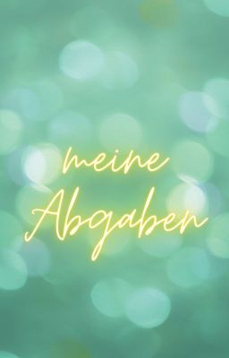 meine Abgaben (Ger/Eng)