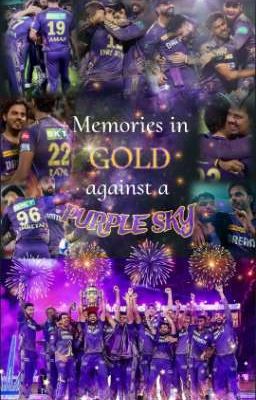 Memories in gold against a purple sky