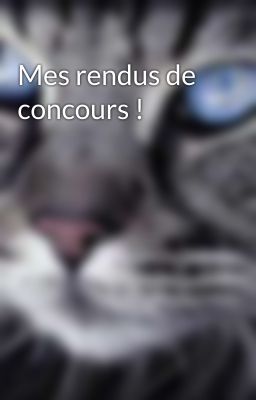 Mes rendus de concours !