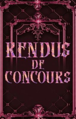 Mes rendus de concours