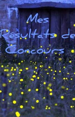 Mes résultats de concours 