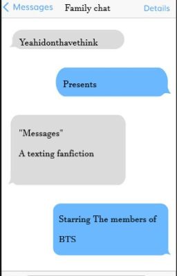 Messages - A BTS Texting fanfiction