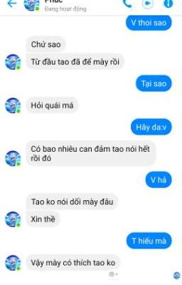 mình không thích bạn