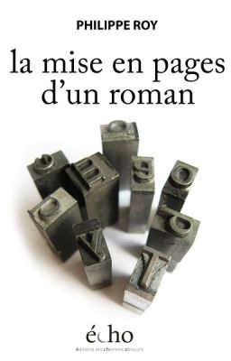 Mise en pages d'un roman