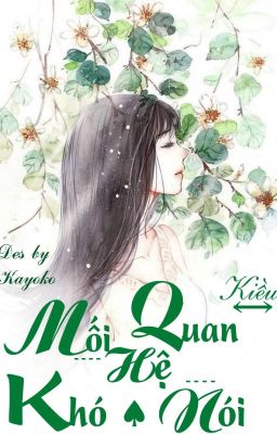 Mối quan hệ khó nói