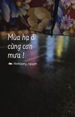 Mùa hạ đi cùng cơn mưa