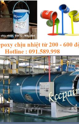 Mua sơn chịu nhiệt 200 đến 600 độ dành cho nồi hơi, máy chịu nhiệt tại Hà Nội.