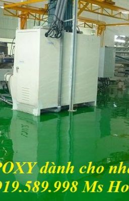 Mua sơn nền epoxy nhà xưởng, nhà kho... giá rẻ tại Hà Nội