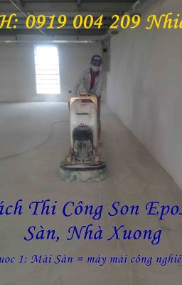 MUA SƠN SÀN EPOXY KCC CHO NỀN NHÀ XƯỠNG GIÁ RẺ NHẤT LONG AN